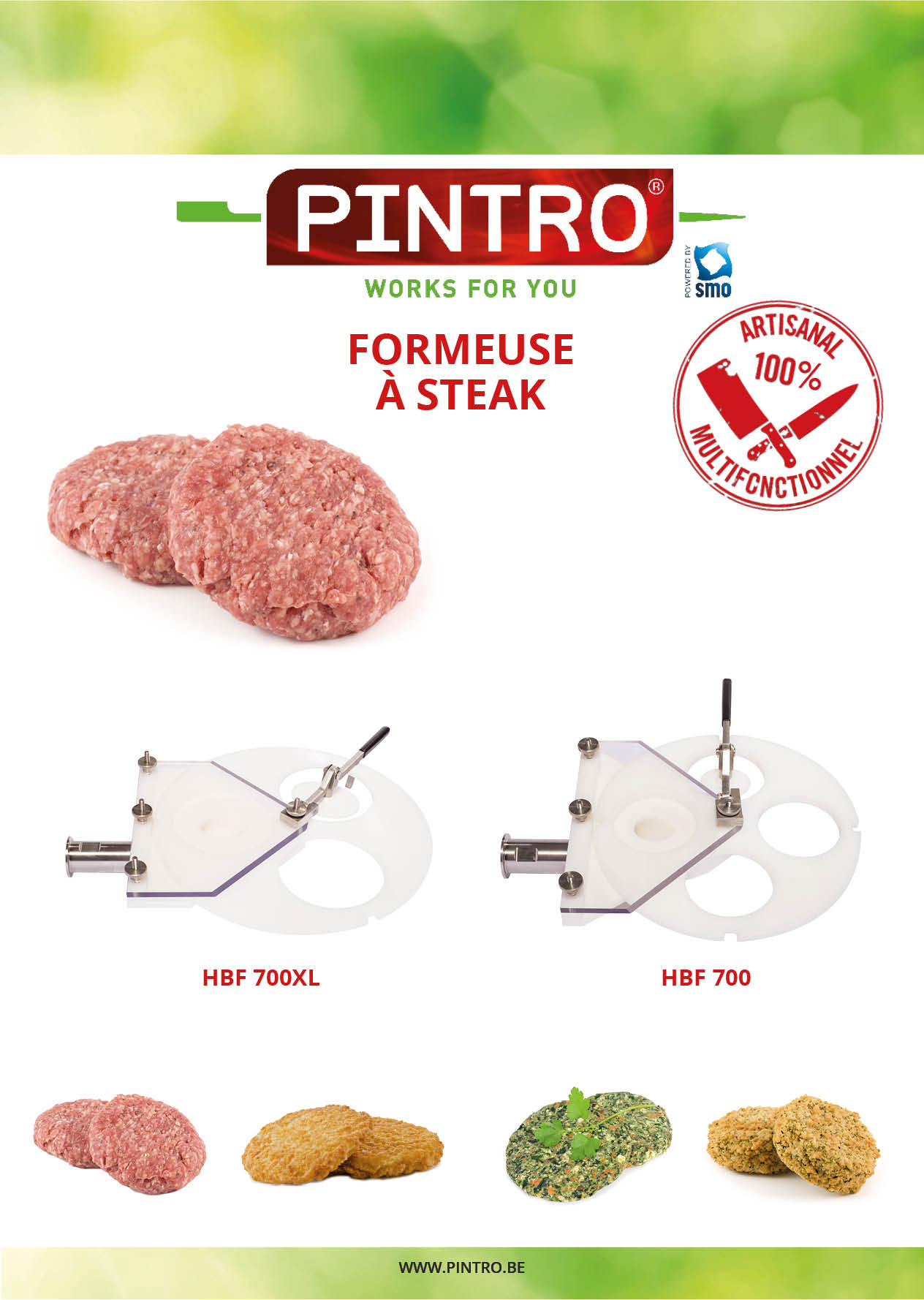 PINTRO formeuse a steak HBF FR