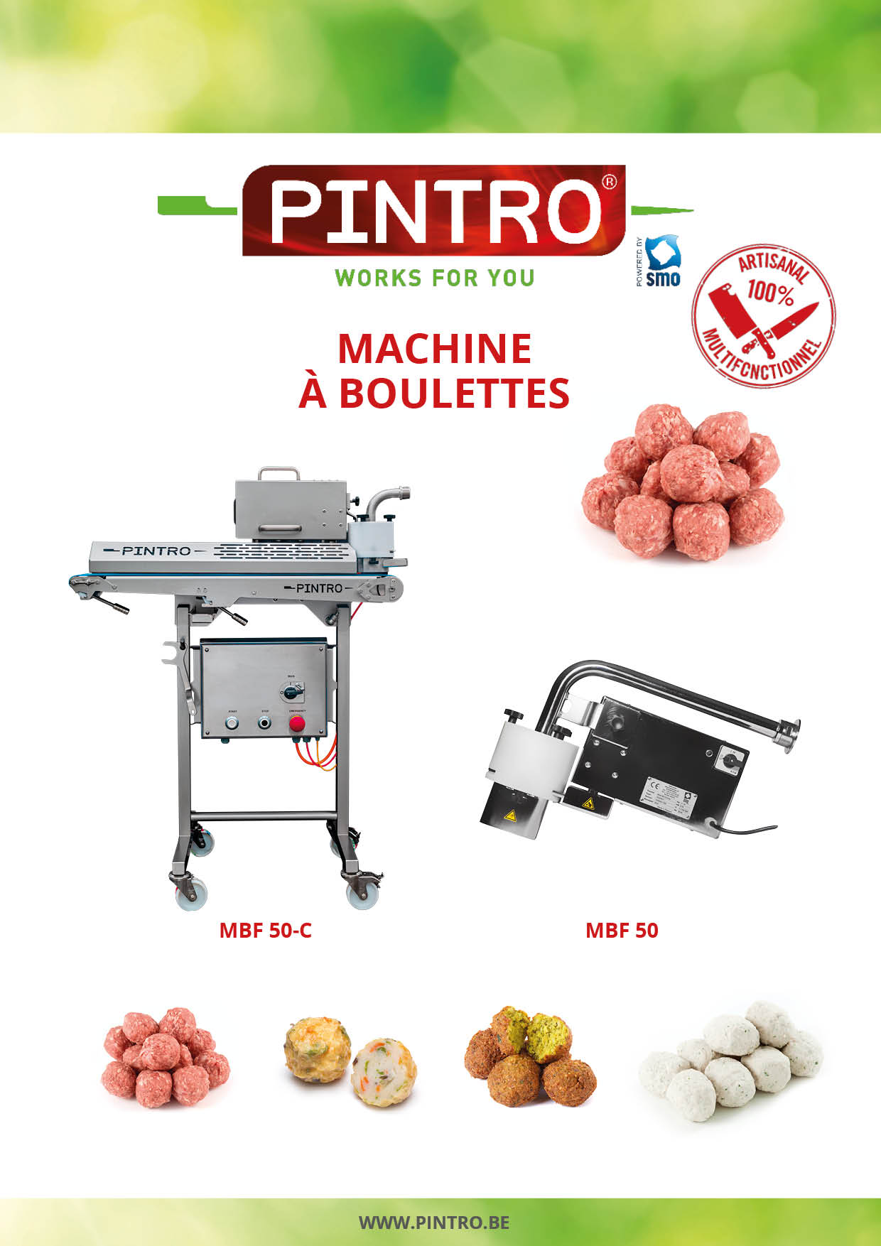 PINTRO machine à brochette brochure